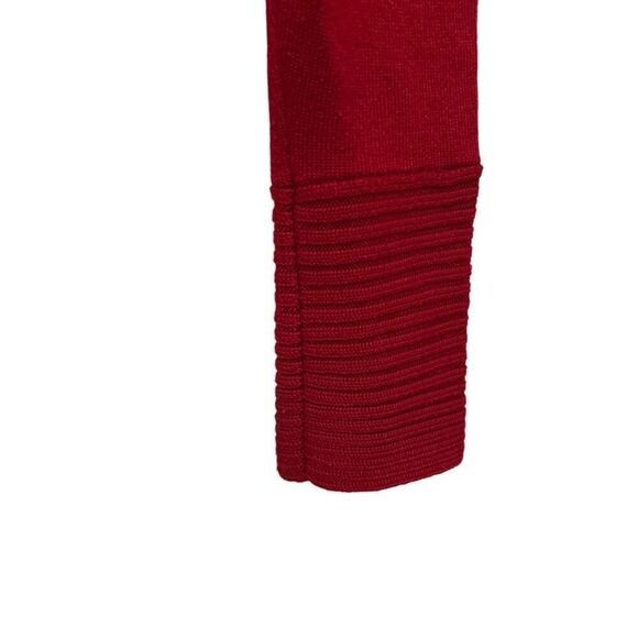 Tribal Red Crew Neck Sweater - Picture 4 of 7